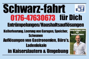 Schwarz-Fahrt